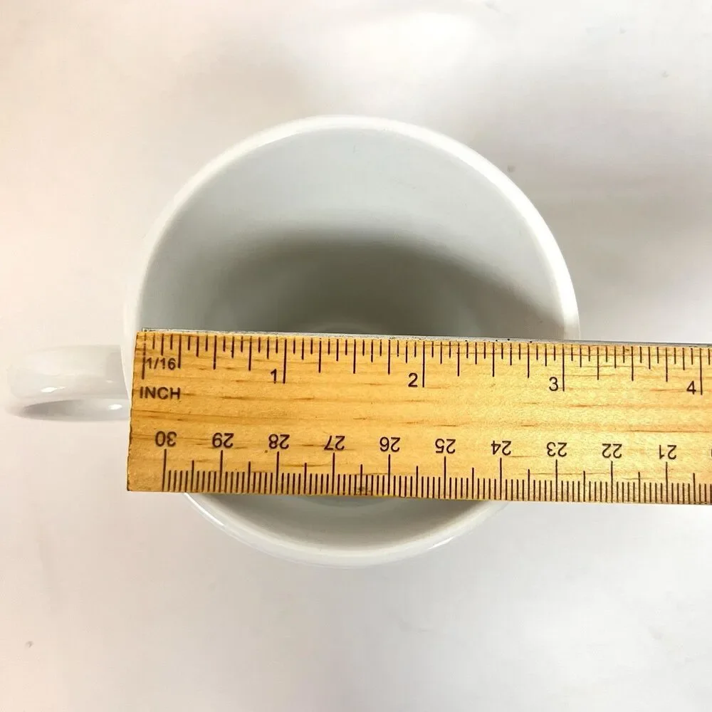 Lavazza Milano Italy Espresso Coffee Mug Cup IPA Porcelain White Collectible